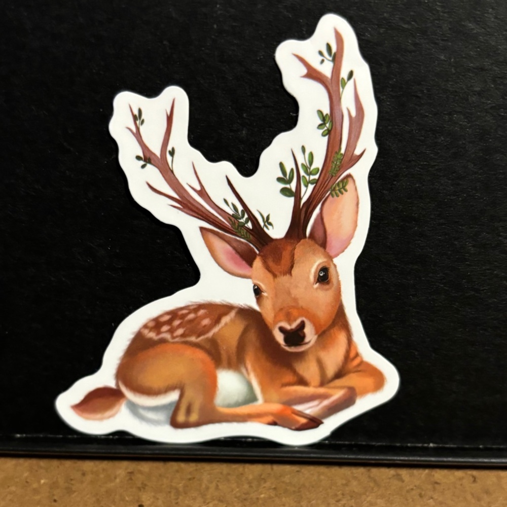 ADORABLE DEER STICKER